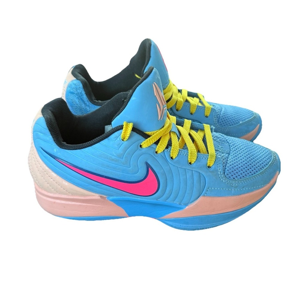Nike JA 2 Basketball Shoes Men's Blue Beyond/Hyper Pink FD7328-403 sz 5.5